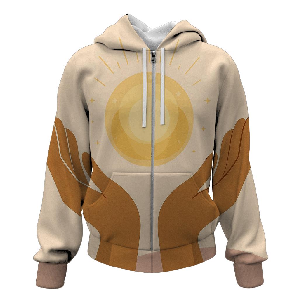 Hands Of Shared Light pullover hoodies