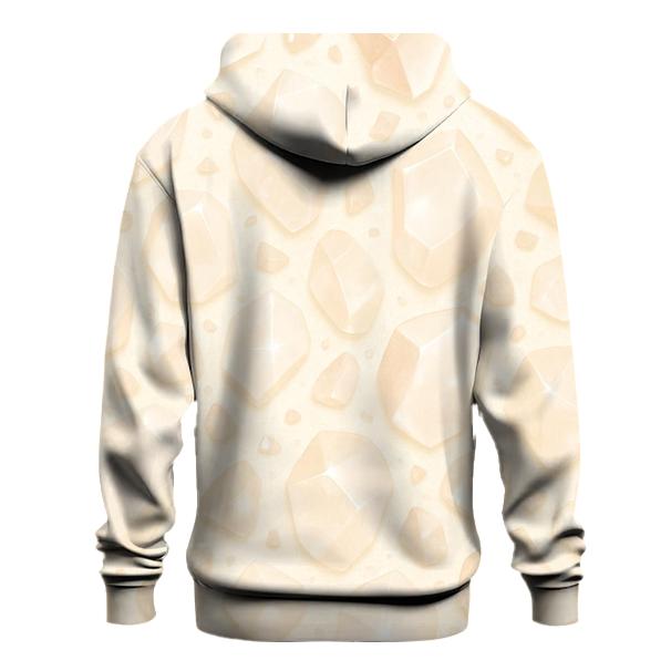 Champagne Crystal Terrace printed hoodies