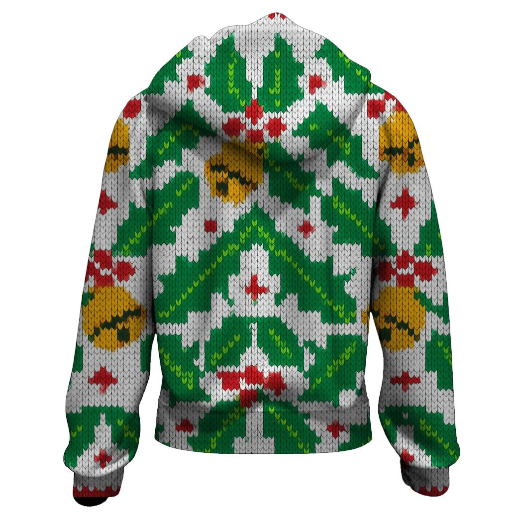 Holly Bell Chevron Ribbons Design premium hoodies