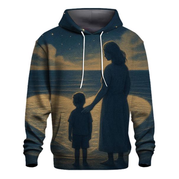 The Quiet Harbor Where Courage Begins lightweight hoodies