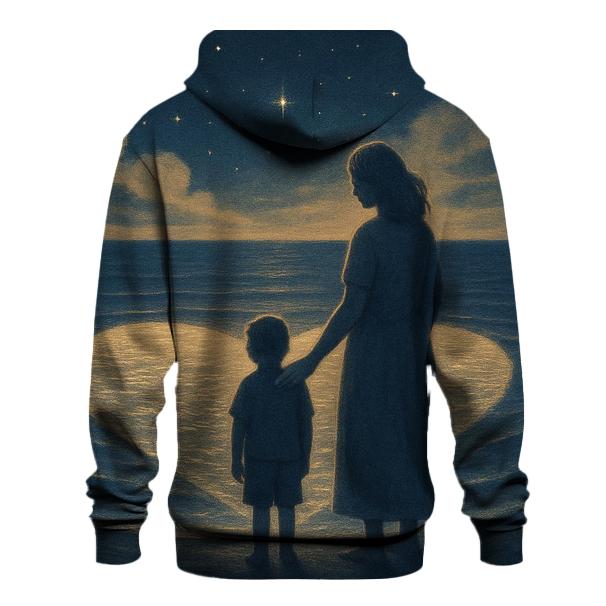 The Quiet Harbor Where Courage Begins lightweight hoodies