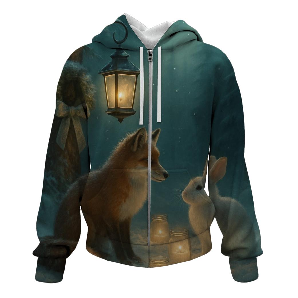 Forest Lantern Gathering On Christmas Eve hoodie trends