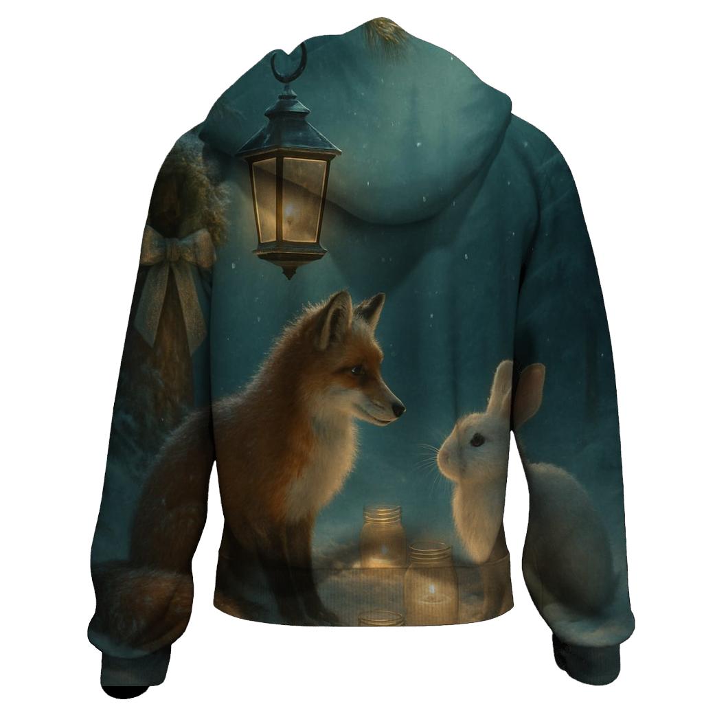 Forest Lantern Gathering On Christmas Eve hoodie trends