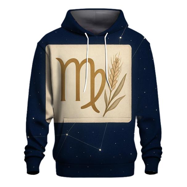Virgo Sheaf Of Wheat Star Map hoodies fashion