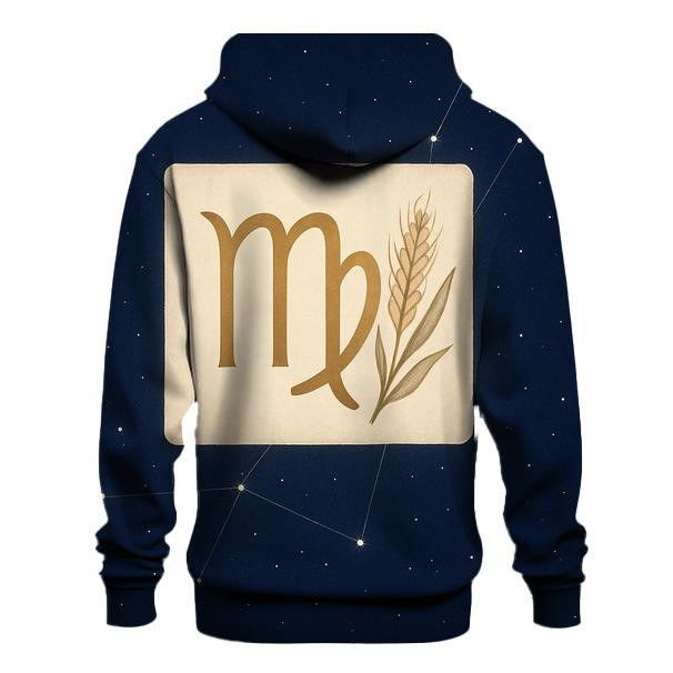 Virgo Sheaf Of Wheat Star Map hoodies fashion