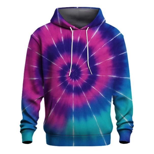 Nebula Spiral Overdye Whirlpool custom hoodies
