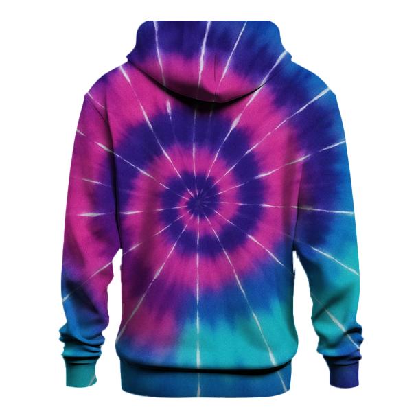 Nebula Spiral Overdye Whirlpool custom hoodies