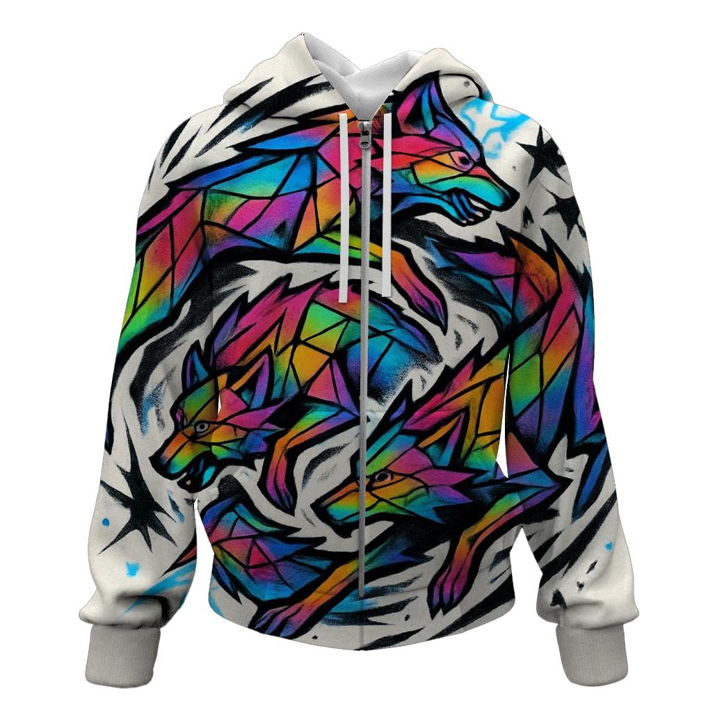 Prismatic Totem Pack Spiral hoodie trends