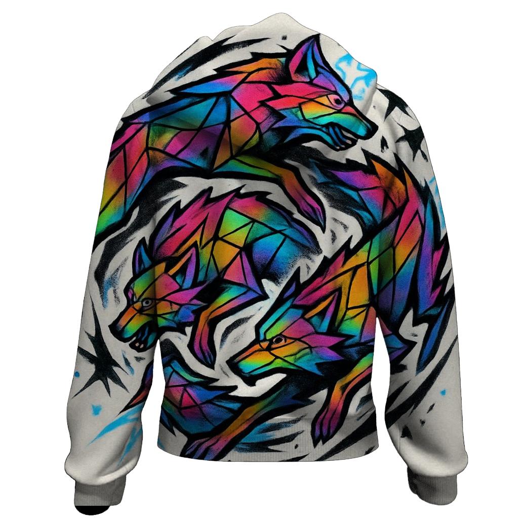 Prismatic Totem Pack Spiral hoodie trends