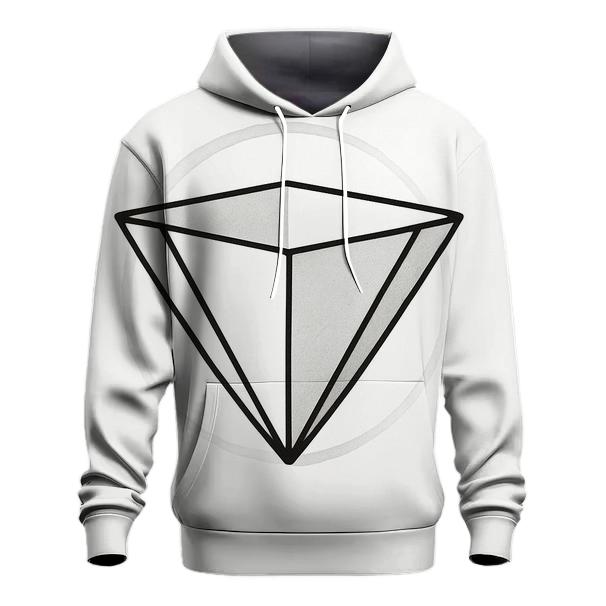Filter Fold Geometry lightweight hoodies