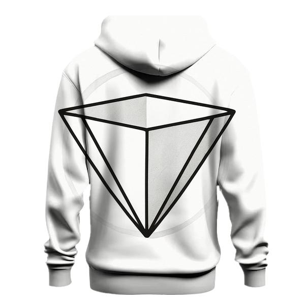 Filter Fold Geometry lightweight hoodies