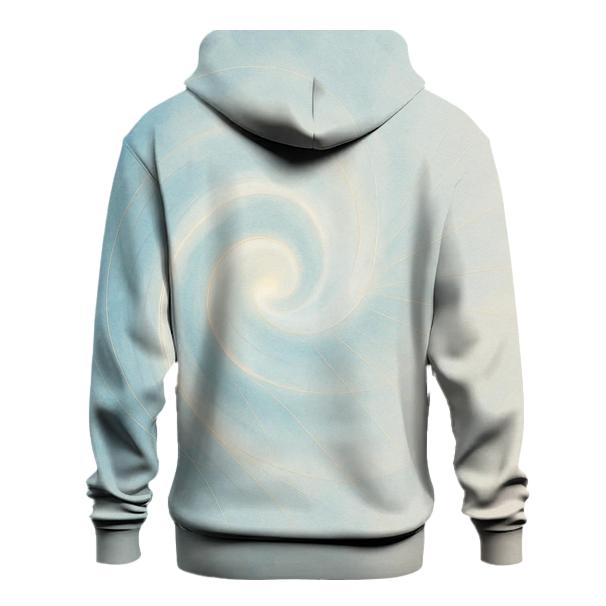 Lumen Breath Spiral embroidered hoodies