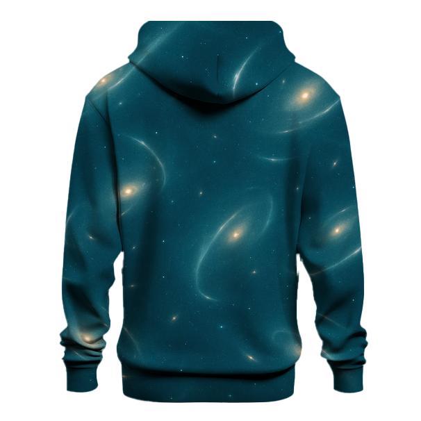 Gravitational Lens Arc Lattice custom hoodies