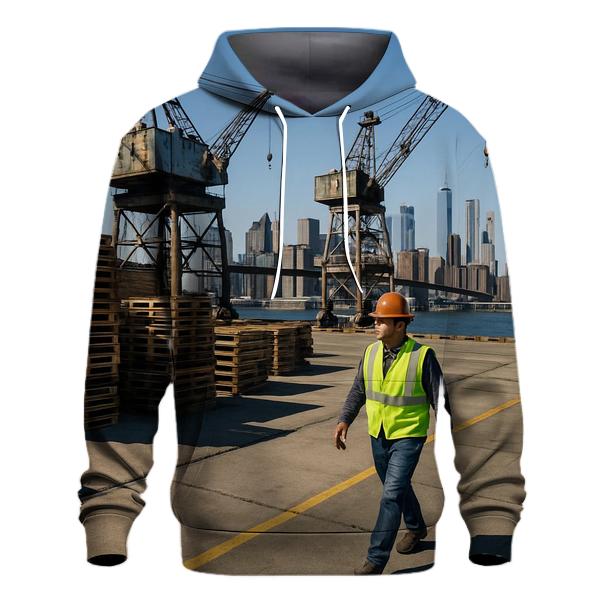 Working Waterfront View From Brooklyn Navy Yard hoodie styles