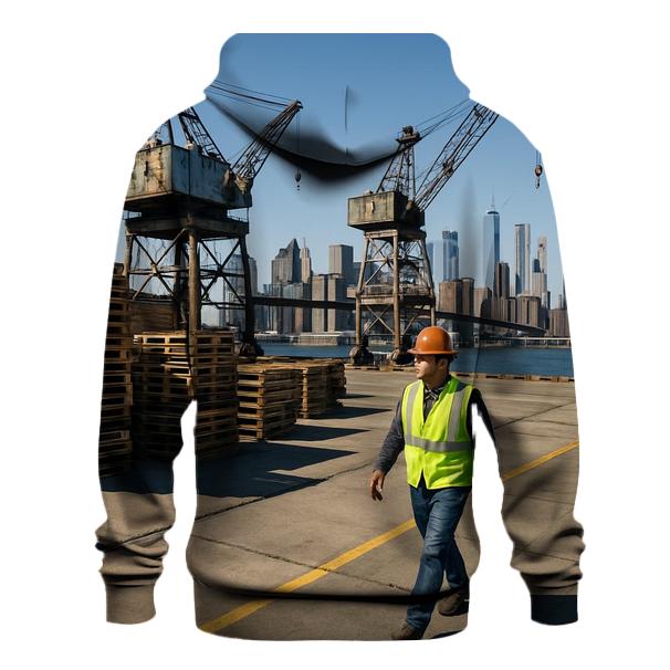 Working Waterfront View From Brooklyn Navy Yard hoodie styles