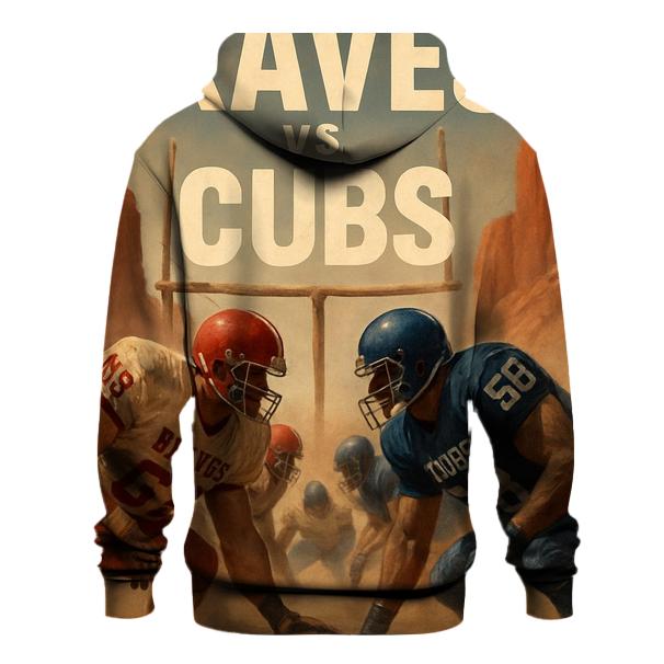 Canyon Dustbowl Standoff Braves Vs Cubs lightweight hoodies