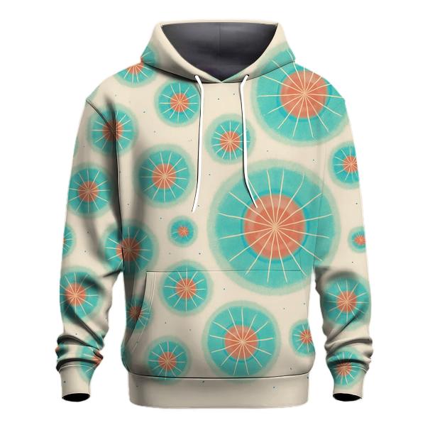 Kumo Comet Rosette Constellation printed hoodies