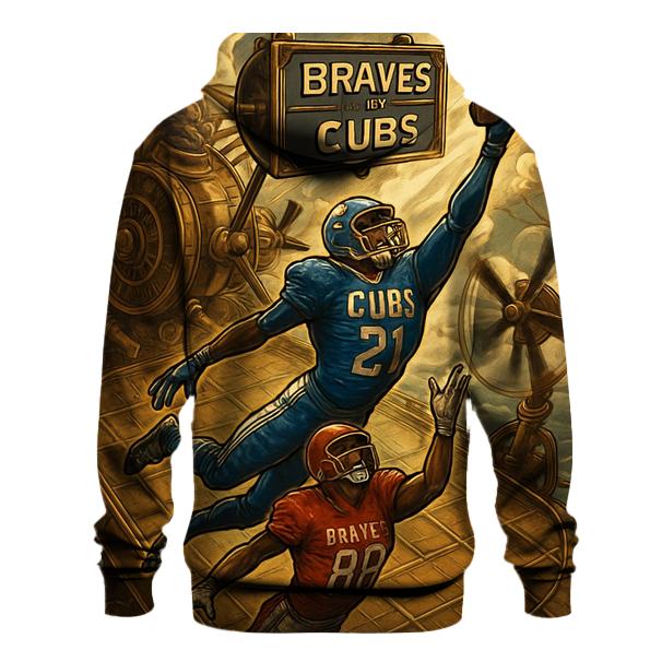 Steampunk Airship Bowl Braves Vs Cubs custom hoodies