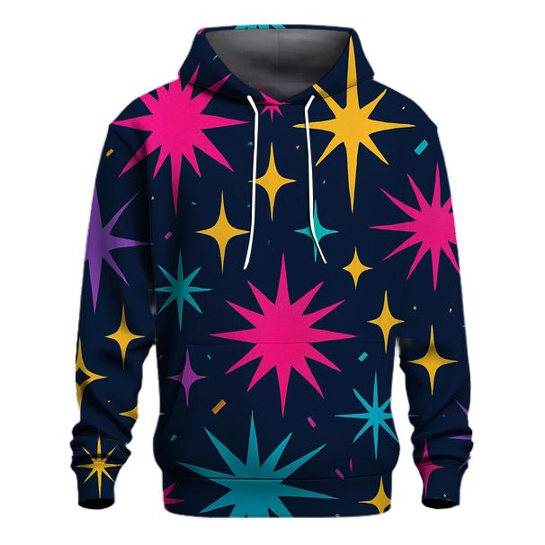 Disco Starburst Confetti hoodie styles