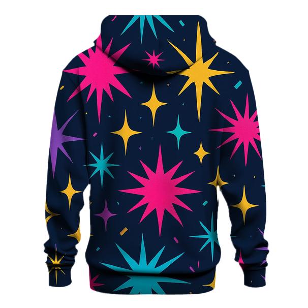 Disco Starburst Confetti hoodie styles