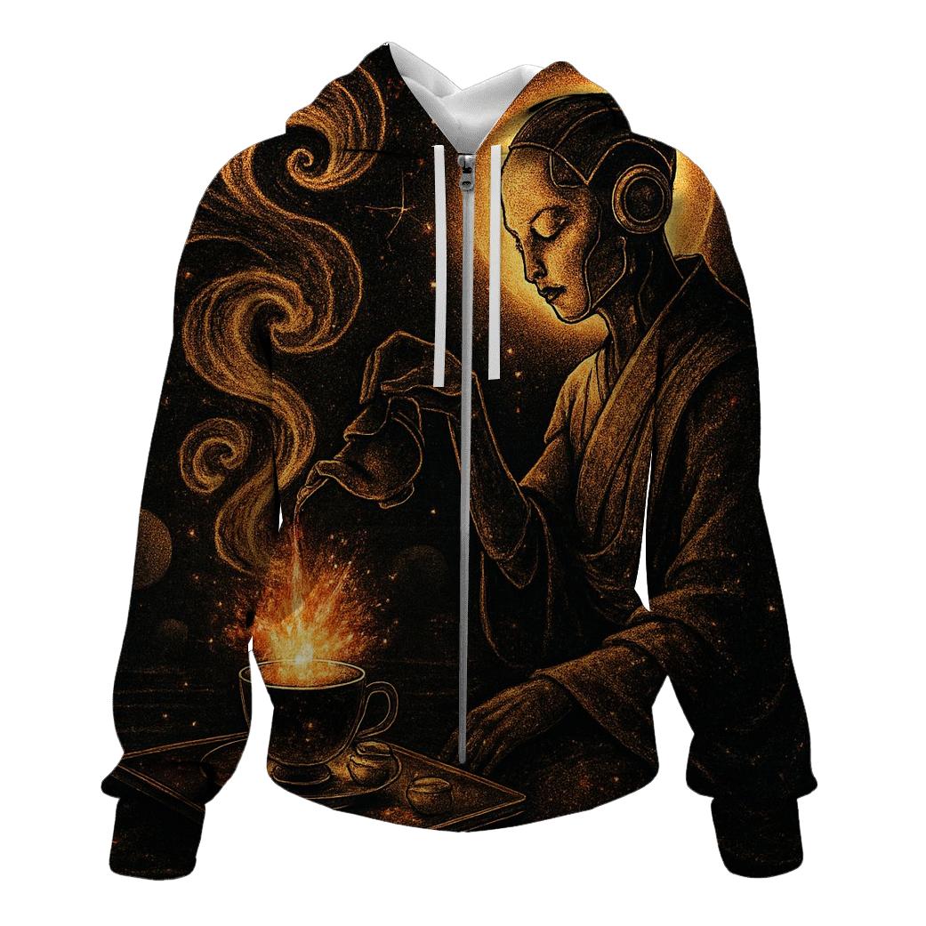 Supernova Tea Ceremony printed hoodies