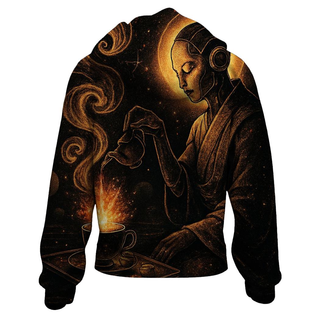 Supernova Tea Ceremony printed hoodies