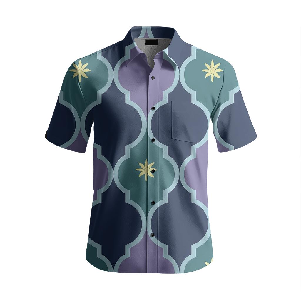 Aurora Ogee Trellis personalized embroidery shirts