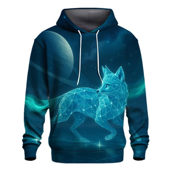 Aurora Fox Of The Polar Galaxy custom hoodies