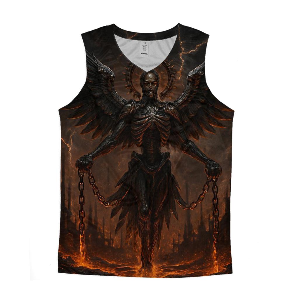 Iron Seraph Of The Furnace Abyss casual summer tank tops
