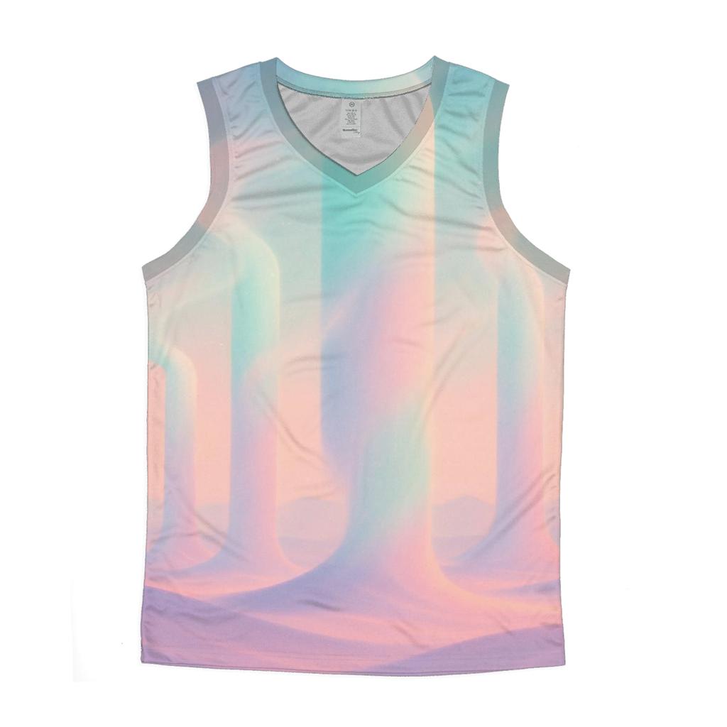 Pastel Mirage Monoliths custom tank tops