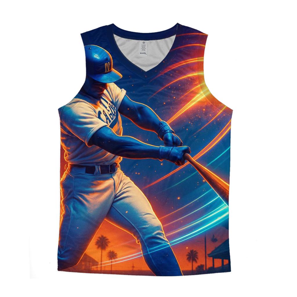 Sunset Seamstorm Batter Clash cotton sleeveless tops