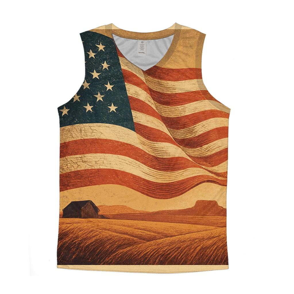 Prairie Wind Heritage Crest custom tank tops