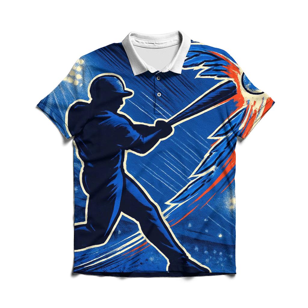 Blue Jays Meteor Swing Silhouette classic pique polos