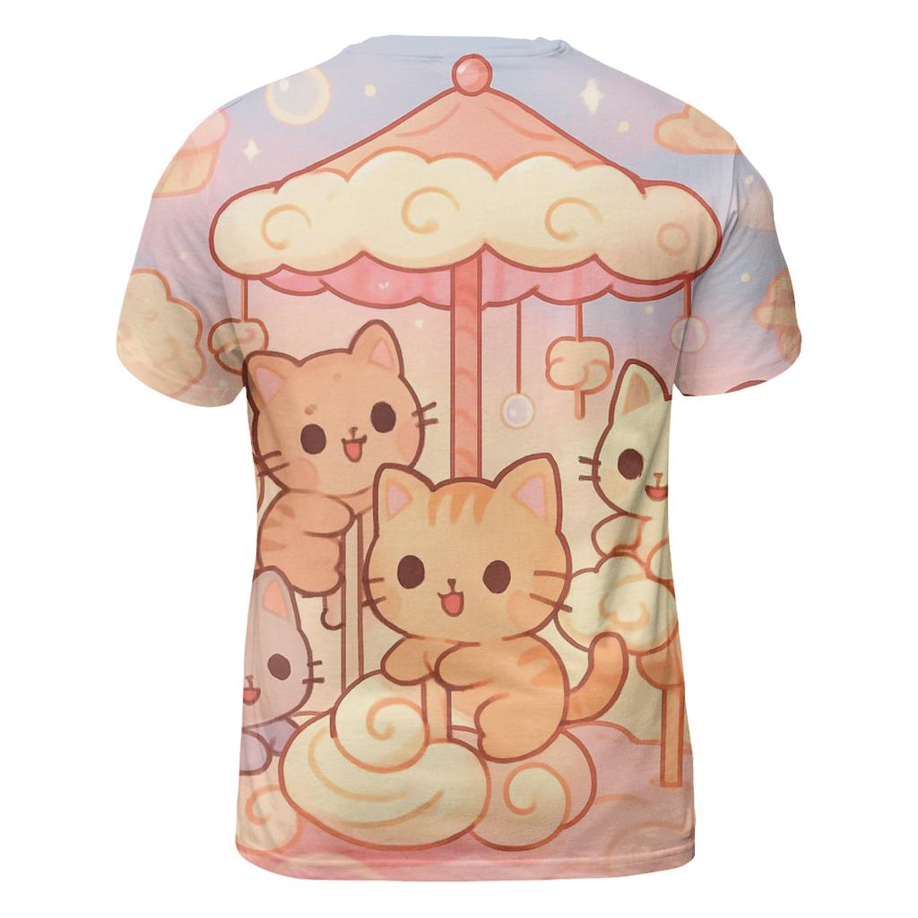 Cloud Bakery Kitten Carousel personalized full print shirts