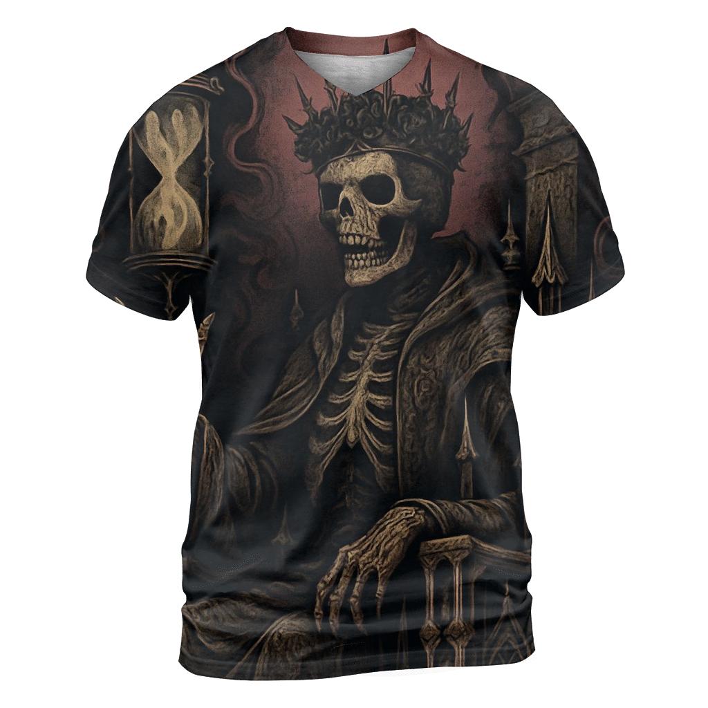 Throne Of The Hollow Crown King artistic all-over print tops