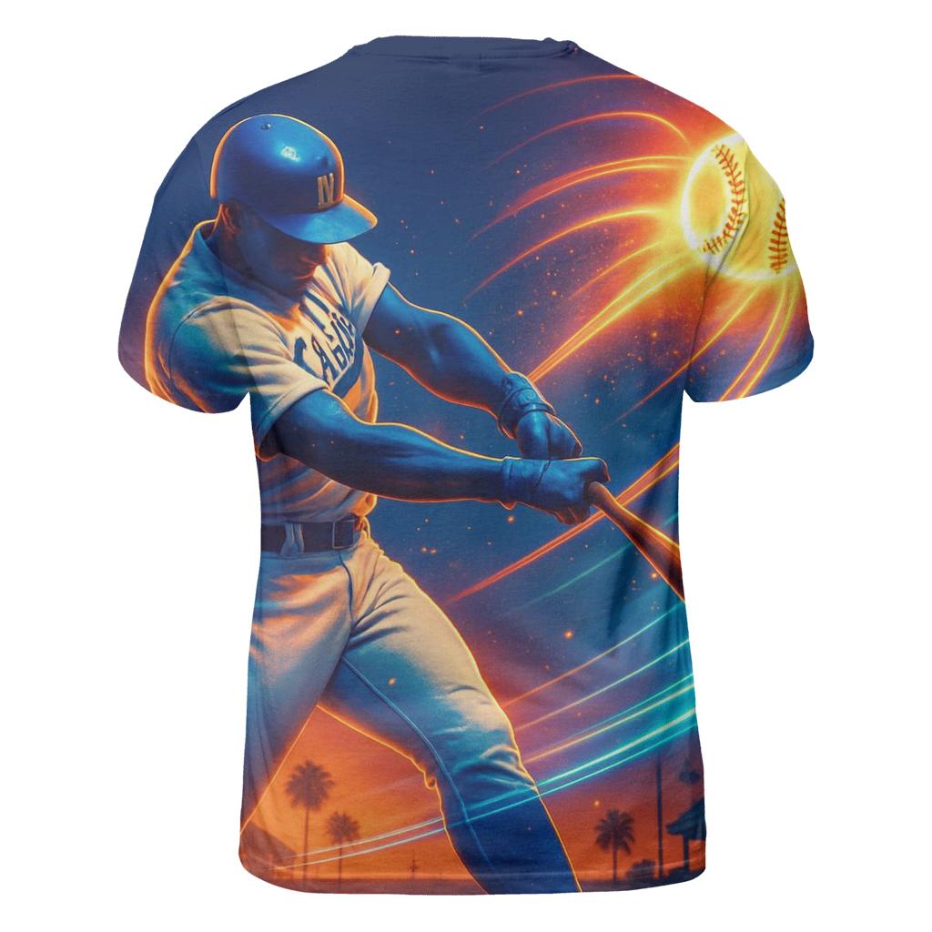 Sunset Seamstorm Batter Clash trendy printed shirt styles