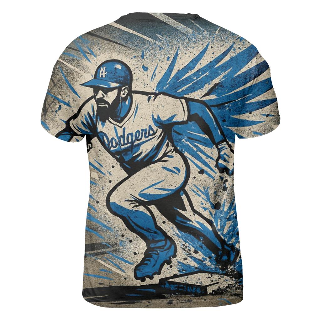 Graffiti Wings Of Speed Runner trendy printed shirt styles