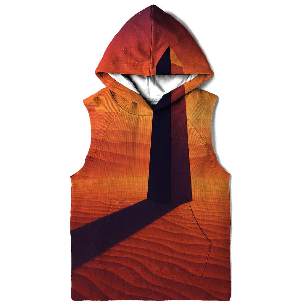 Mirage Dune Sundial embroidered hoodies