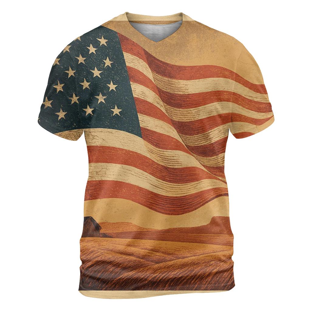 Prairie Wind Heritage Crest unique graphic print tees