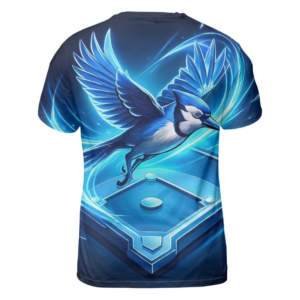 Diamond Pulse Blue Jays Lightburst custom all-over print shirts