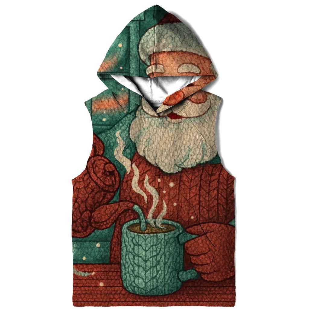 Aurora Cocoa Cabin Santa lightweight hoodies