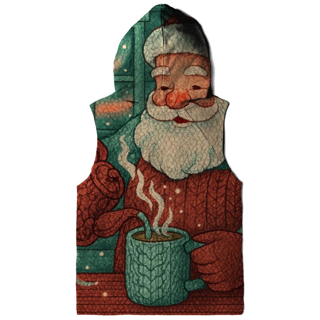 Aurora Cocoa Cabin Santa lightweight hoodies