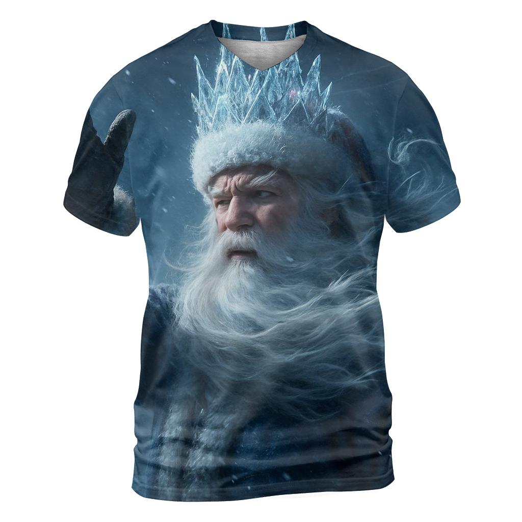 Blizzard Crown Santa Of The Northern Wilds artistic all-over print tops