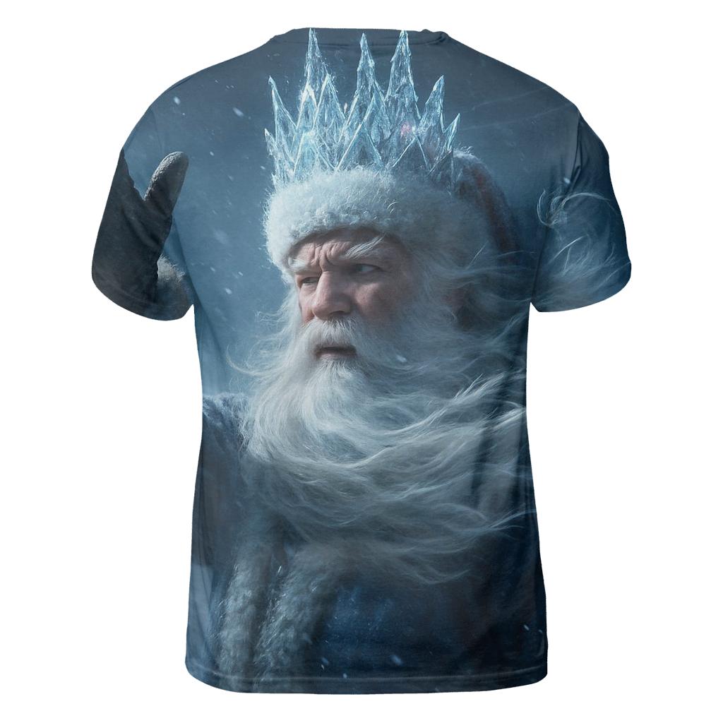 Blizzard Crown Santa Of The Northern Wilds artistic all-over print tops