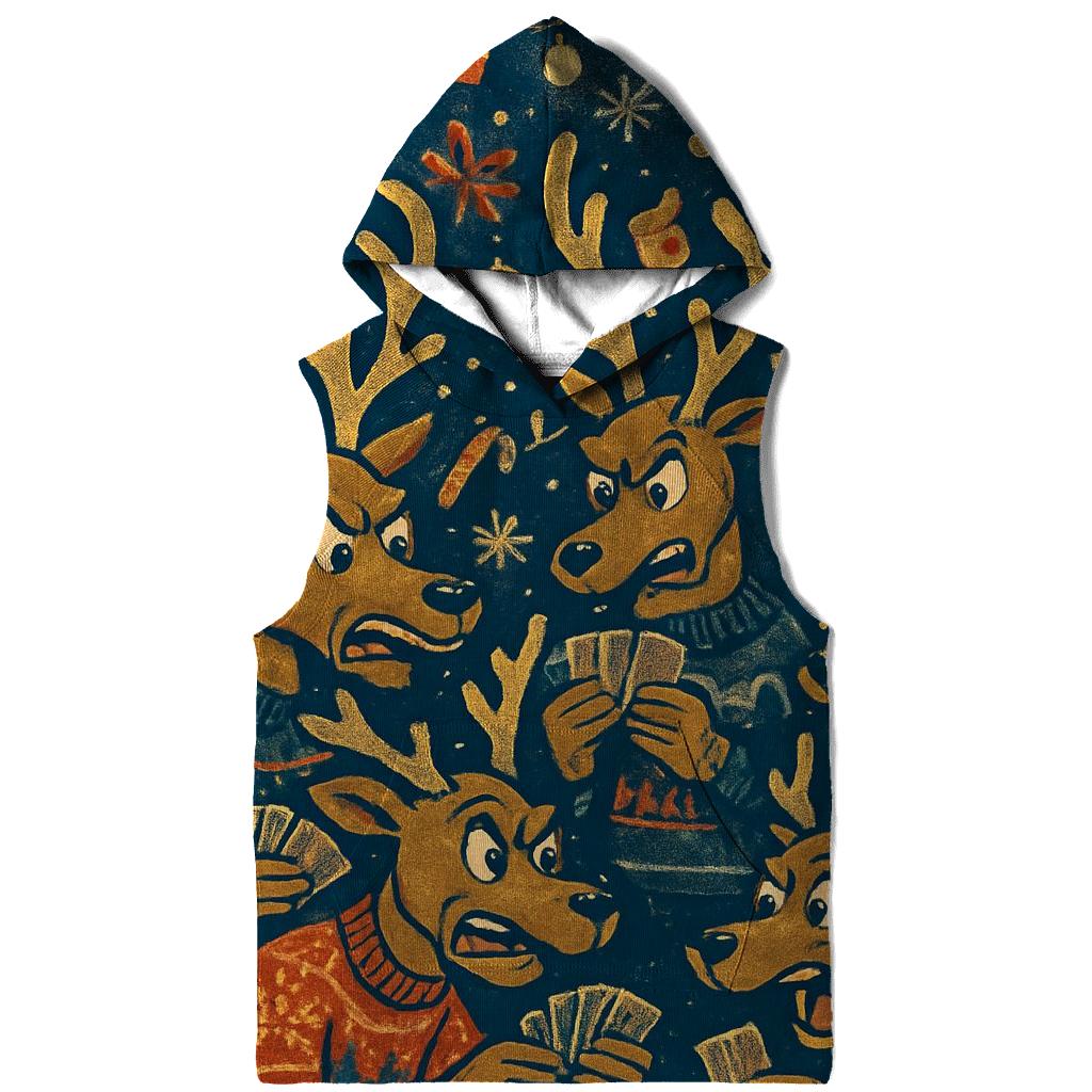 Reindeer Card Game Chaos hoodie trends