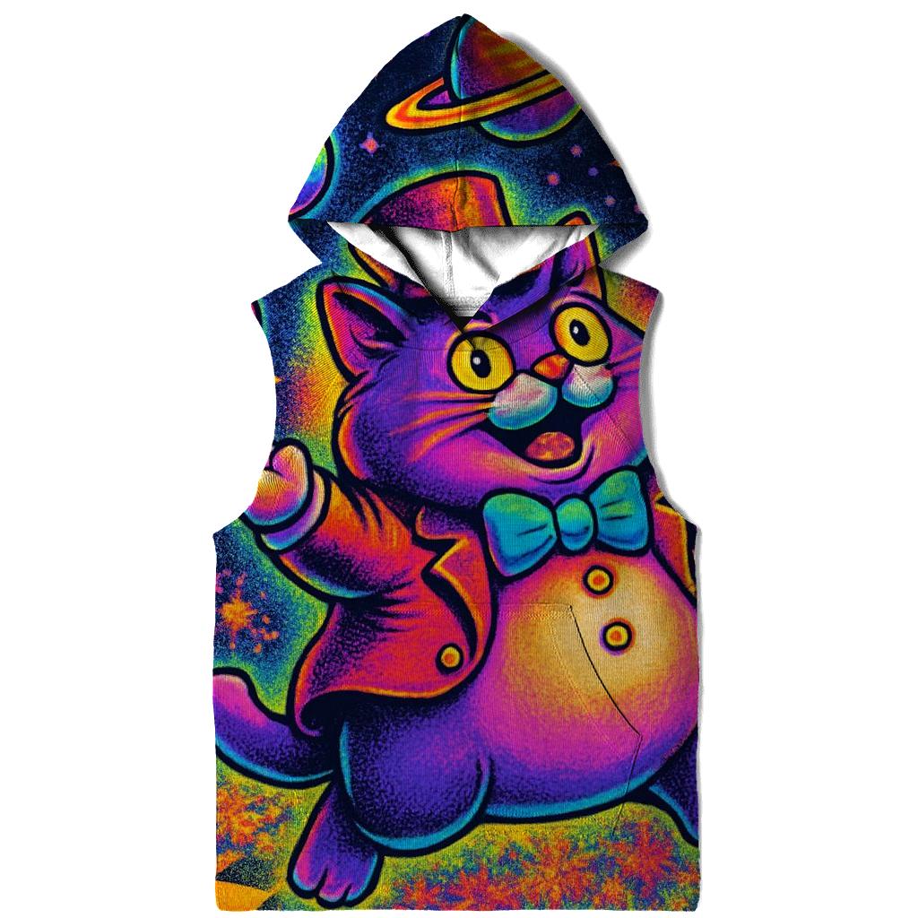 Carnival Cat Juggler Of Planets lightweight hoodies