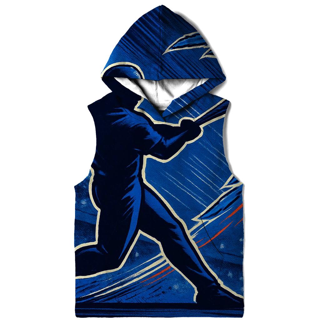 Blue Jays Meteor Swing Silhouette printed hoodies