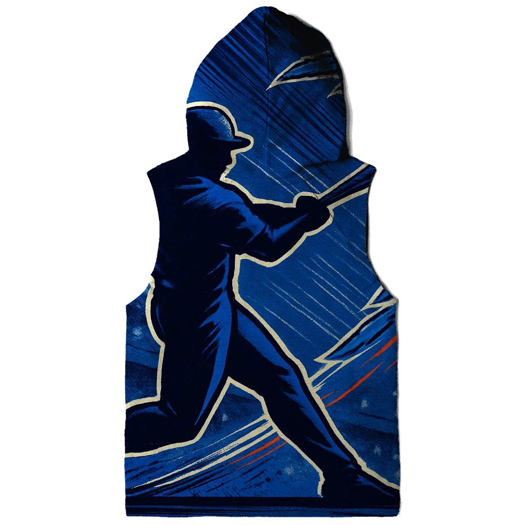 Blue Jays Meteor Swing Silhouette printed hoodies