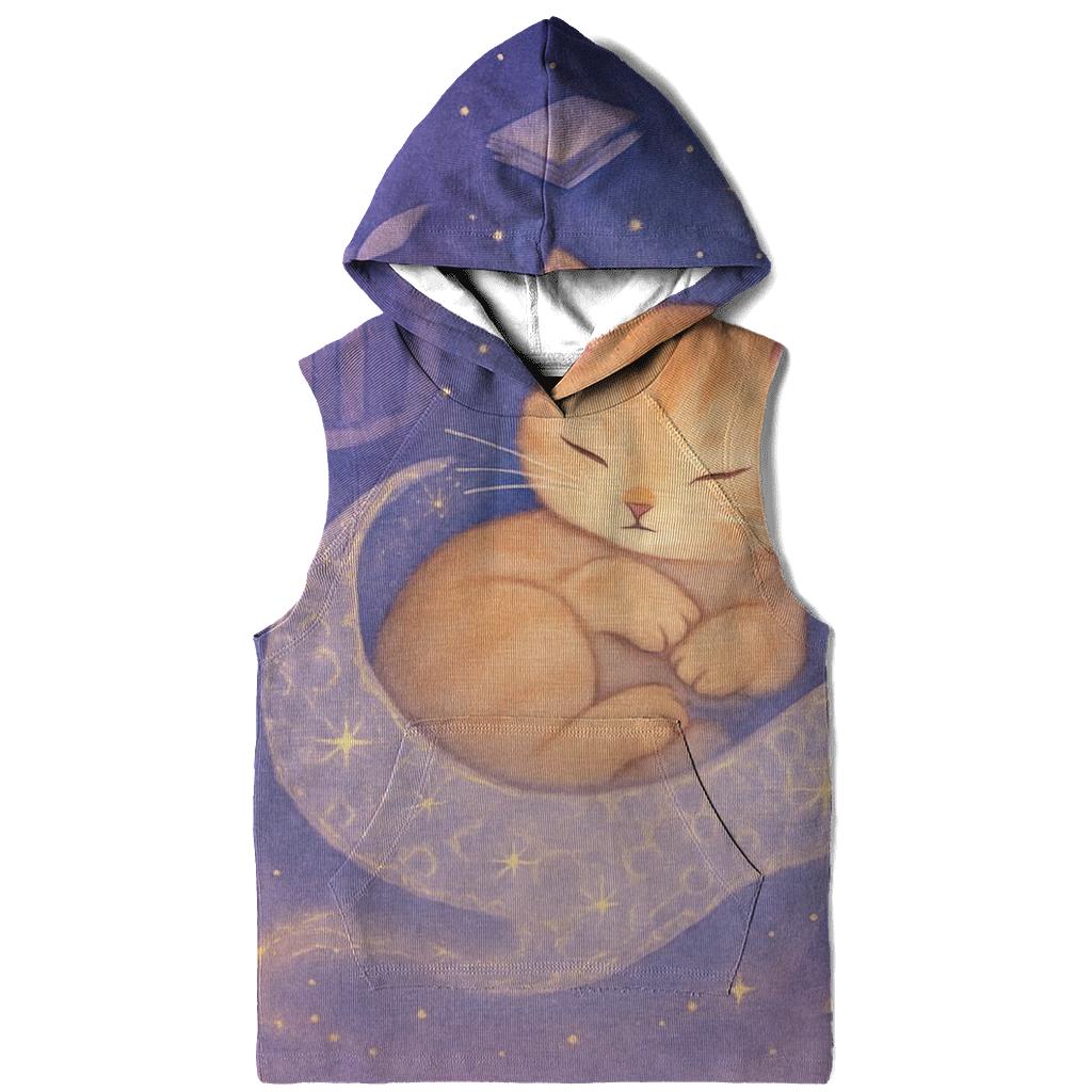 Starlace Library Cat Nap hoodies fashion