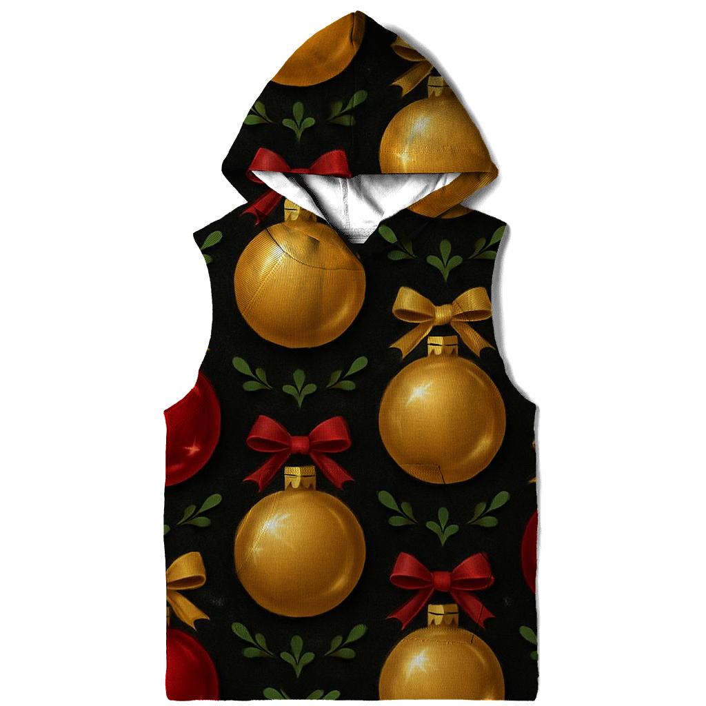 Midnight Ornament Hex Tessellation embroidered hoodies